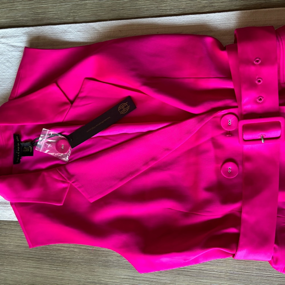 House of Harlow hot pink double breasted blazer NWT small Barbie mean girls (A) - Picture 6 of 10
